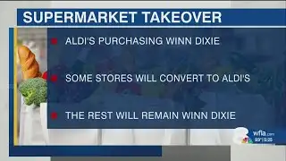 Aldi to acquire Winn-Dixie, Harveys Supermarket locations