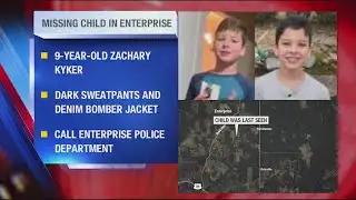ALERT: Missing child in Enterprise