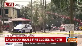 ALERT: Road closed due to home fire on W. 40th Street