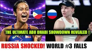 Alex Eala Stuns Elena Rybakina? The ULTIMATE Abu Dhabi Showdown Revealed!