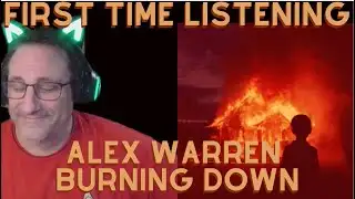 Alex Warren Burning Down Reaction
