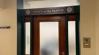 Alexandria Mayor Jacques Roy speaks on 