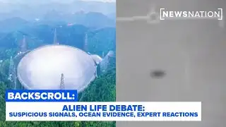 Alien life debate: Suspicious signals, ocean evidence & expert reactions | Backscroll