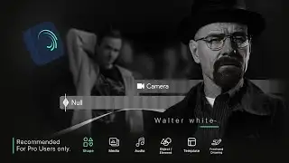 Alight Motion 3D Camera + Null Tutorial - Breaking Bad Edit breakdown.