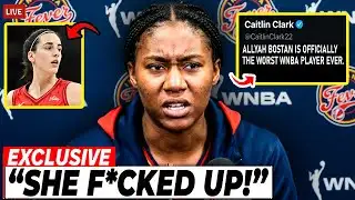 ALIYAH BOSTON BREAKS SILENCE After Caitlin Clark Comment GOES VIRAL!