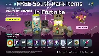 All 13 FREE South Park Items in Fortnite
