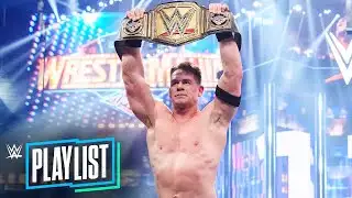 All 17 John Cena World Championship wins: WWE Playlist