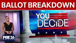 All 17 Texas propositions EXPLAINED for Nov. 4, 2025 election