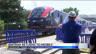 ALL ABOARD: Amtrak returns to Mobile after 20 years