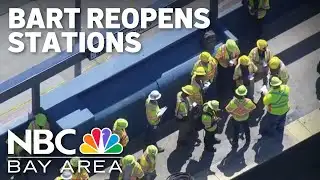 All BART stations open, no Green Line service after fire in San Leandro