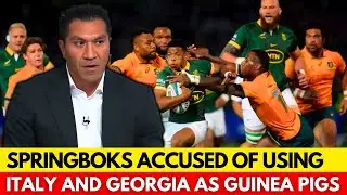 🚨ALL BLACKS LEGEND SAYS SPRINGBOKS TREATED TESTS LIKE EXPERIMENTS | SPRINGBOKS NEWS