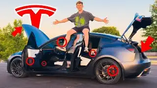 All My Tesla Model 3/Y Accessories + Mods 2025 (Must Haves)⚡️