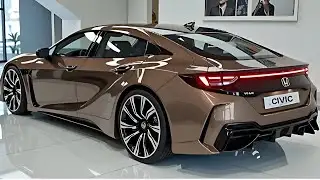 All-New 2026 Honda Civic Unveiled! The Compact Sedan Redefined!