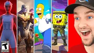 All *NEW* Fortnite Crossover Trailers! (Every Collab EVER)
