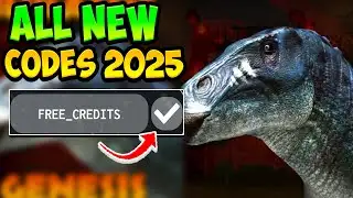 ALL NEW JURASSIC GENESIS UPDATE CODES ROBLOX - Jurassic Genesis Codes 2025! (Guns Update)
