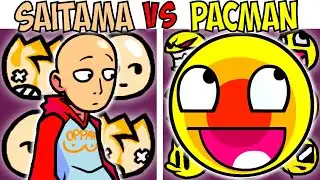ALL ONE-PUNCH MAN VS PACMAN TEST | FNF Character Test | Gameplay VS Playground