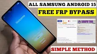 All Samsung Frp Bypass Android 15 | Working 100% On The Latest Security