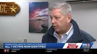 All seven victims identified after fishing vessel sinks off Gloucester