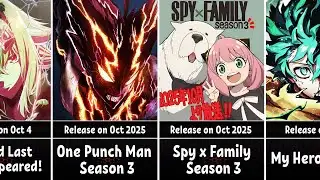 All Upcoming Anime of Fall 2025
