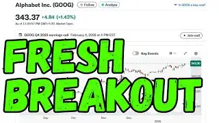 ALPHABET STOCK : FRESH BREAKOUT | GOOG STOCK