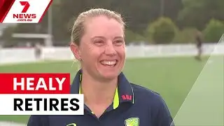 Alyssa Healy announces retirement from cricket | 7NEWS