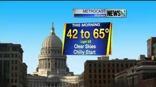 AM Weather: Sunny & Pleasant Monday
