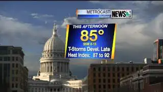 AM Weather: Sunny, warm & humid w/PM T-storms