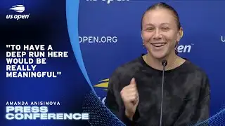 Amanda Anisimova Press Conference | 2025 US Open Round 2