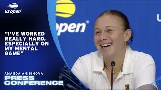 Amanda Anisimova Press Conference | 2025 US Open Semifinal