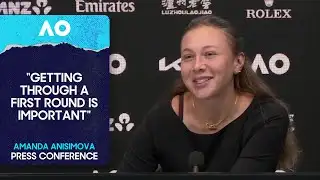 Amanda Anisimova Press Conference | Australian Open 2026 First Round