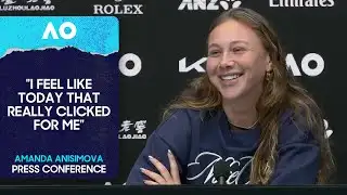 Amanda Anisimova Press Conference | Australian Open 2026 Fourth Round