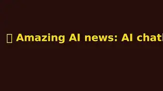 Amazing AI news: AI chatbots can write code and assist programmers.