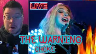 AMAZING VIBE!! | The Warning - Choke (Live from Pepsi Center CDMX) FIRST REACTION