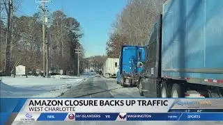 Amazon closure backs up traffic