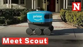 Amazon Debuts Its New, Cute Autonomous Delivery Robot Named Scout
