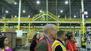 Amazon Opens New Warehouse