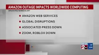 Amazon outage impacts worldwide computing