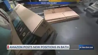 Amazon posts new positions in Bath, site plan submitted to planning board
