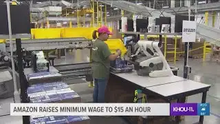 Amazon raising minimum wage to $15 an hour