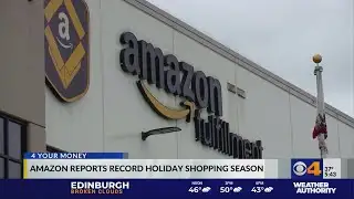 Amazon reports record-breaking holiday season