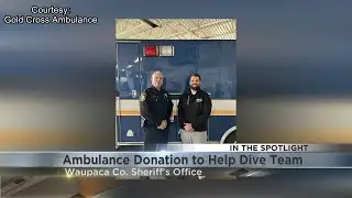 Ambulance donation to help Waupaca County Dive Team