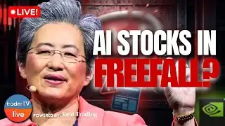 AMD CRASHES 15%🤯GOLD BREAKS $5,000 + Google Earnings Tonight 🚨 | Feb 4 LIVE
