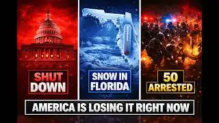 America Just SHUT DOWN... While Florida Gets SNOW?! (This Is Insane)