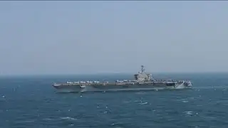 American fighter jet shoots down Iranian drone