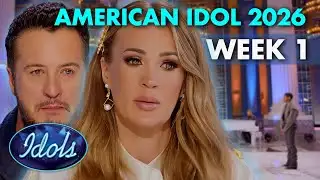 AMERICAN IDOL 2026 ALL WEEK 1 AUDITIONS