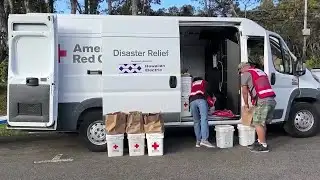 American Red Cross distributes supplies after record Kilauea eruption