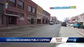 Ames City Council considering ban on public camping