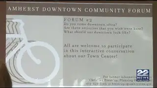 Amherst residents gather to discuss downtown