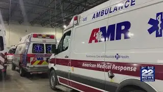 AMR celebrates 15 new EMT graduates