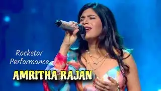 Amritha Rajan Rockstar Performance 🔥 | Indian Idol Season 16